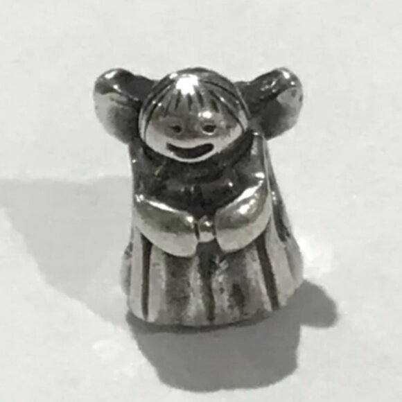 Winged Angel of Hope Charm Vintage Pandora in 925 Sterling Silver - Picture 6 of 7